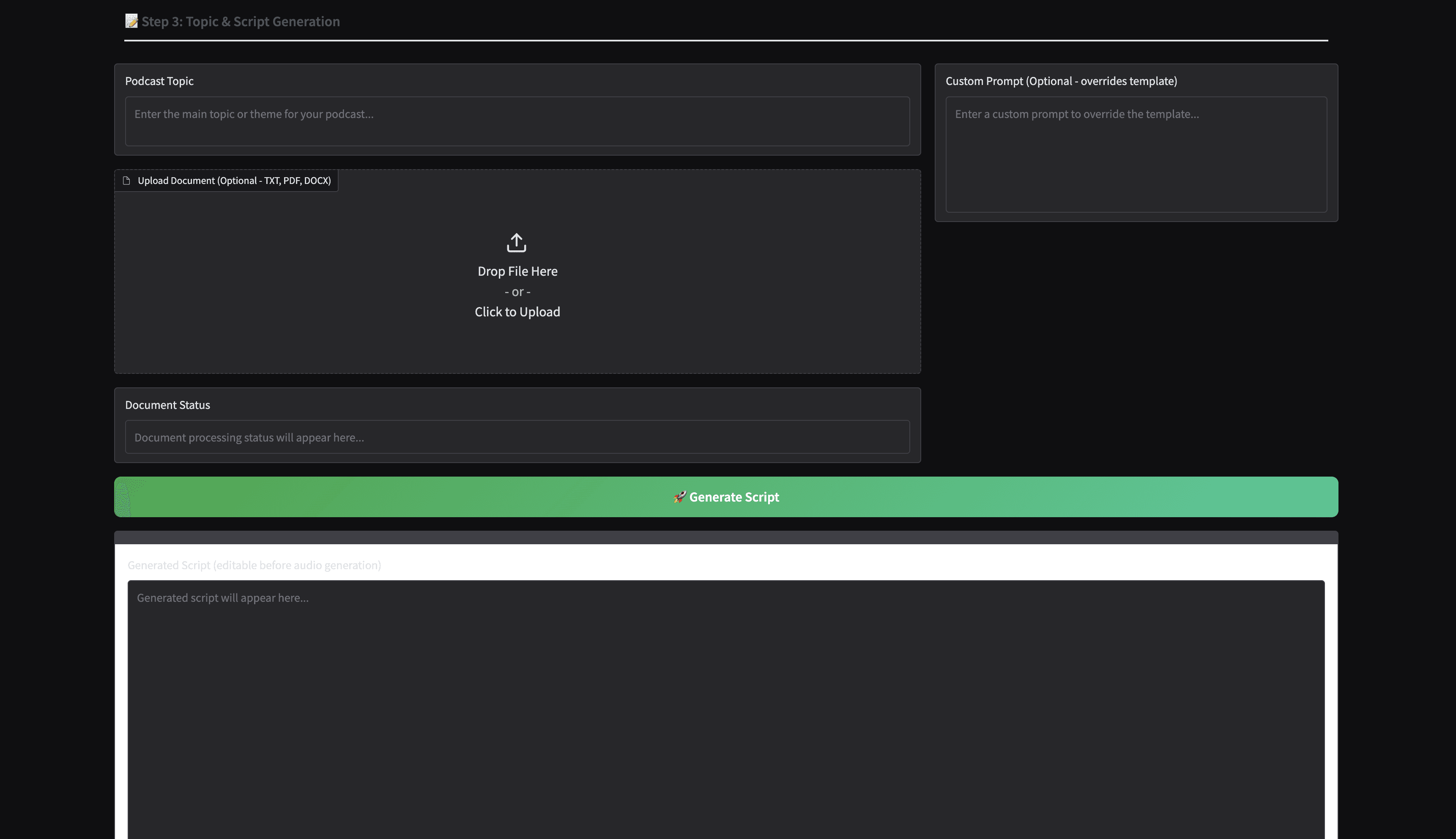 AI Podcast Generator - Multi-Language Voice Cloning gallery 2